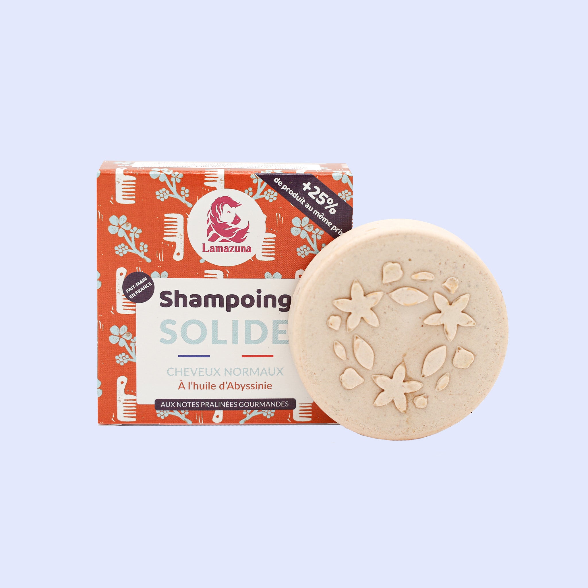 Shampoing solide pour cheveux normaux Huile d'Abyssinie
