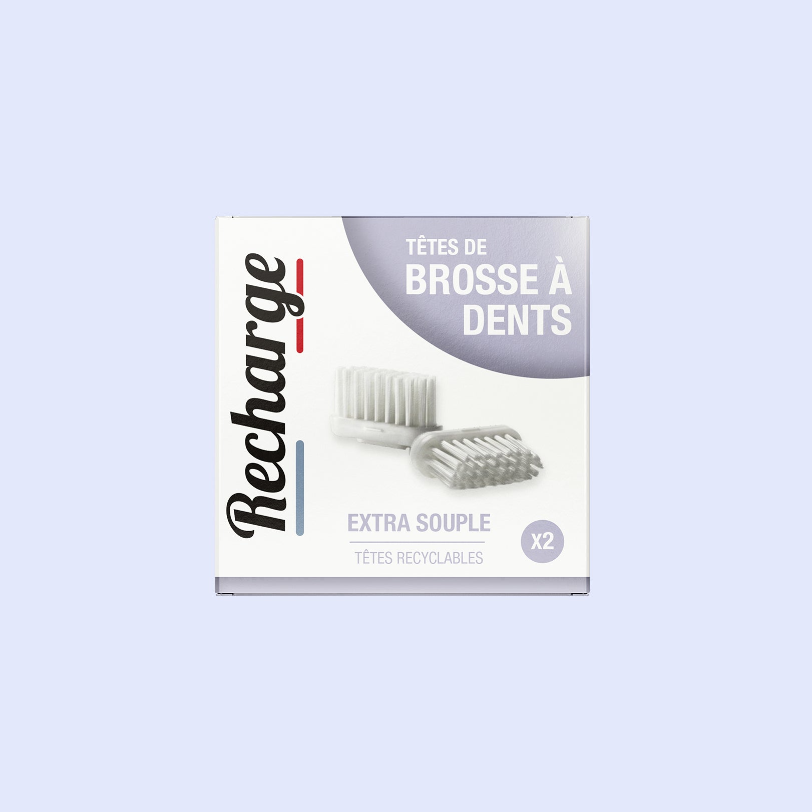 Recharge - Têtes de brosse à dents Extra Souple (2 pièces)
